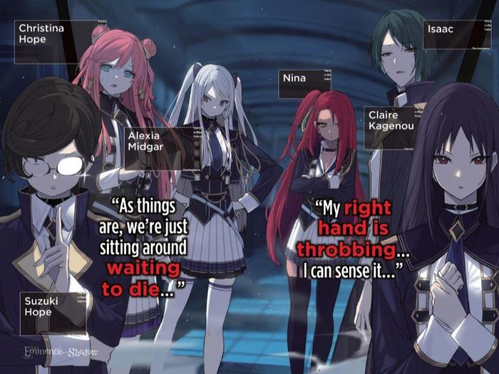 The Eminence in Shadow Light Novel Volume 5 — Interior