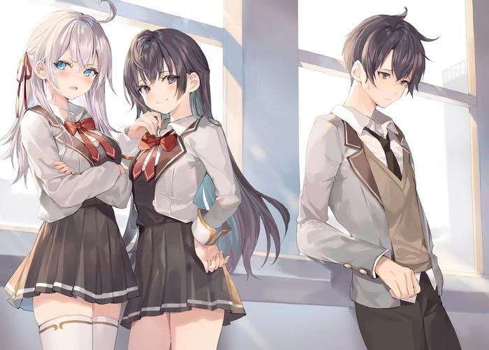 Arya Sometimes Hides Her Feelings in Russian Light Novel Volume 1 — Interior