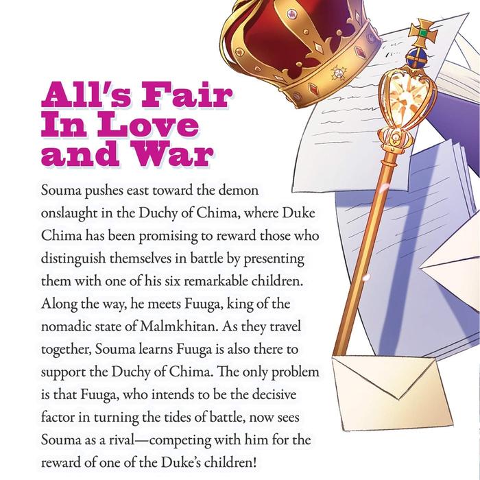 How a Realist Hero Rebuilt the Kingdom Light Novel Volume 9 — Back Cover