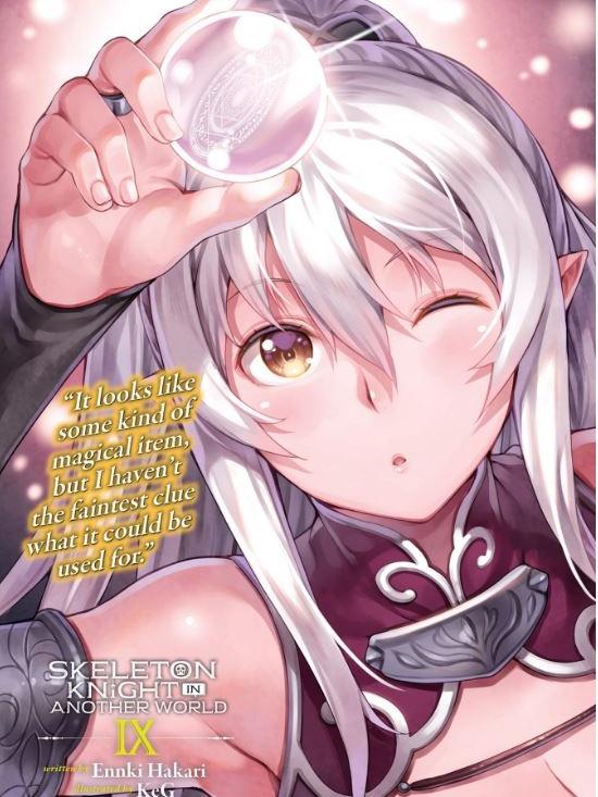 Skeleton Knight in Another World Light Novel Volume 9 — Back Cover