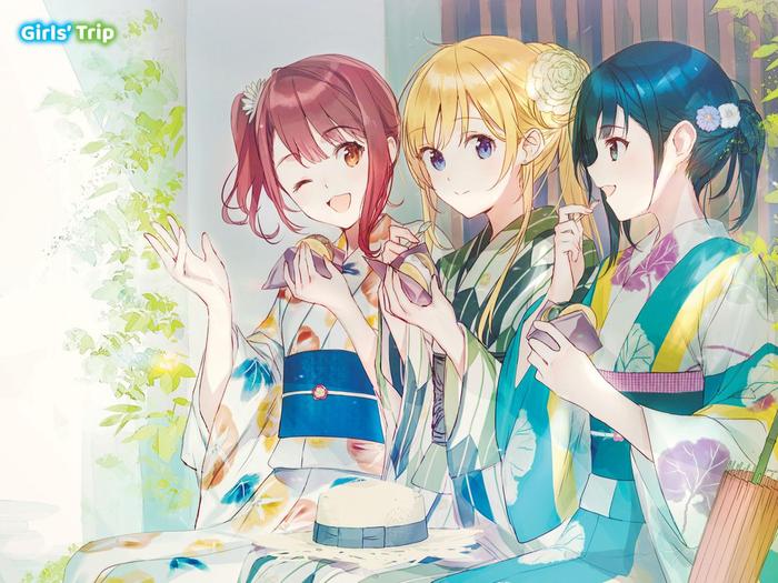 Chitose Is in the Ramune Bottle Light Novel Volume 6.5 — Back Cover