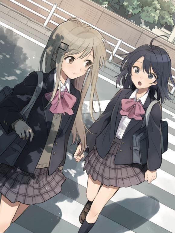 Adachi and Shimamura Manga Volume 1 — Back Cover