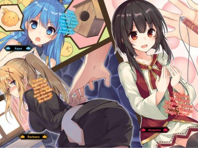 Konosuba God's Blessing on This Wonderful World Light Novel Volume 9 — Interior