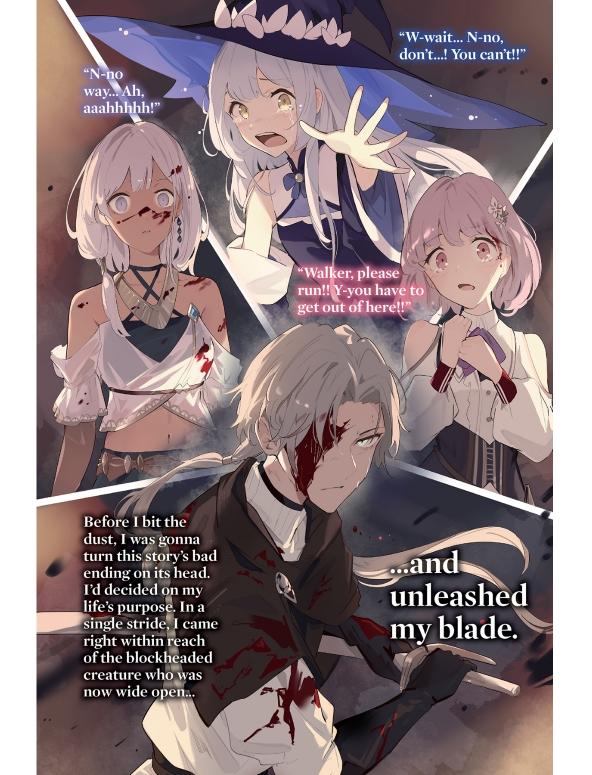Our Party Nearly Wiped and Then Everything Went Downhill Light Novel Volume 1 — Back Cover