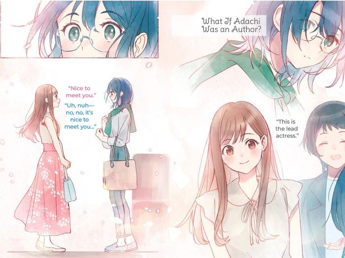 Adachi and Shimamura Light Novel Volume 12 — Interior