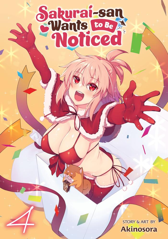 Sakurai-san Wants to Be Noticed Manga Vol 4 — Back Cover