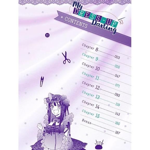 My Dress-Up Darling Manga Volume 2 — Back Cover