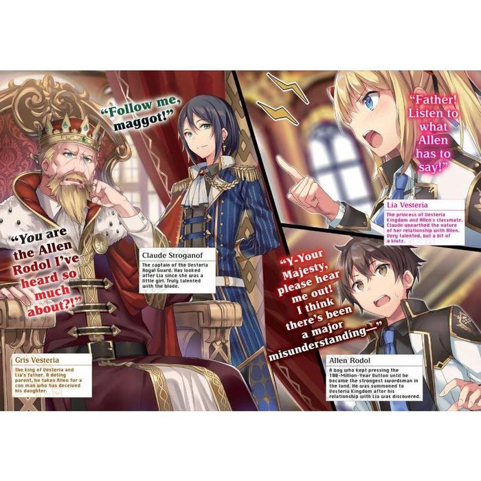 I Kept Pressing the 100-Million-Year Button Light Novel Volume 3 — Back Cover