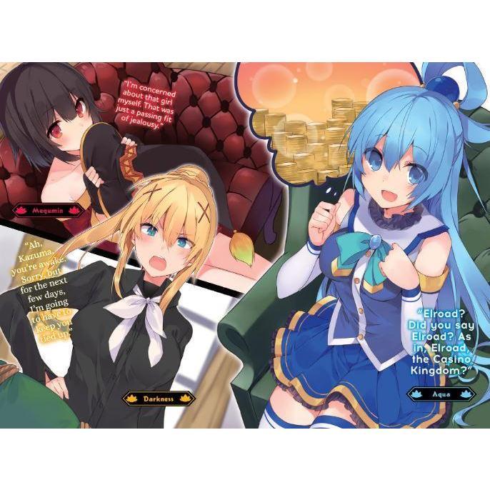 Konosuba God's Blessing on This Wonderful World Light Novel Volume 10 — Interior