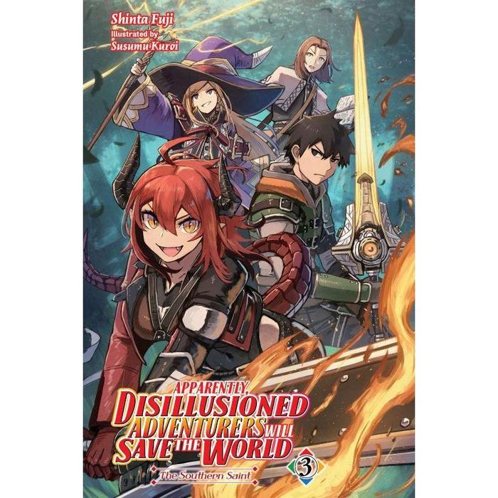Apparently, Disillusioned Adventurers Will Save the World Novel Vol 3 — Back Cover