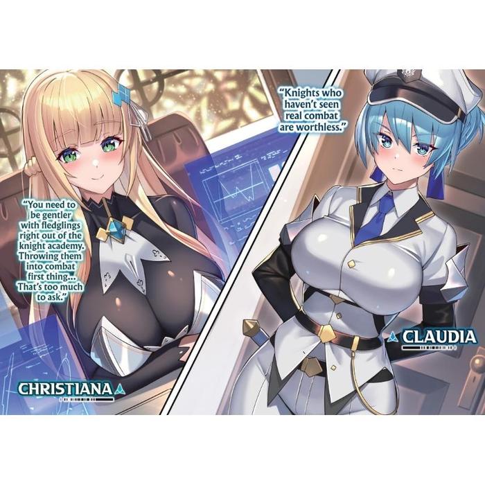 I'm the Heroic Knight of an Intergalactic Empire! Light Novel Volume 1 — Back Cover